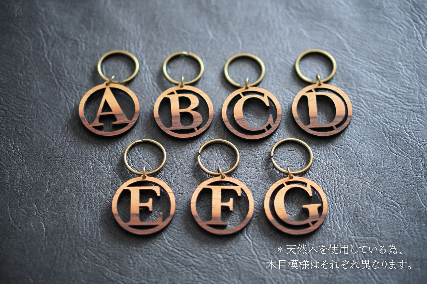 【Key Holder】2WAY仕様 キーホルダー＆ルームミラー用 アクセサリ｜Palisander｜Half