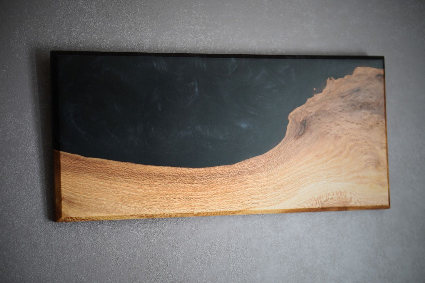 【Wall Art】River Resin｜Japanese Walnut　[W1653]
