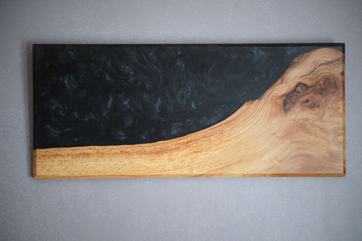 [Wall Art] River Resin｜Japanese Walnut [W1654]