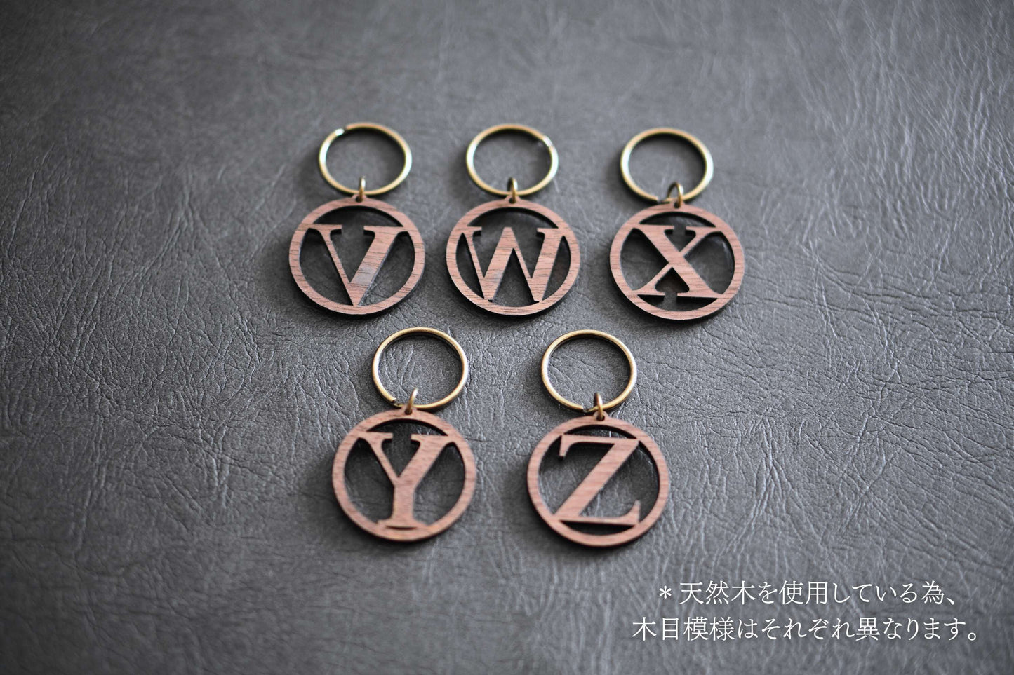 【Key Holder】2WAY仕様 キーホルダー＆ルームミラー用 アクセサリ｜Black Walnut