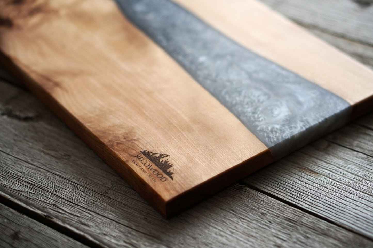 【Cutting Board】レジン｜Japanese Birch　[C6081]