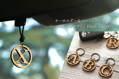 【Key Holder】2WAY仕様 キーホルダー＆ルームミラー用 アクセサリ｜Black Cherry