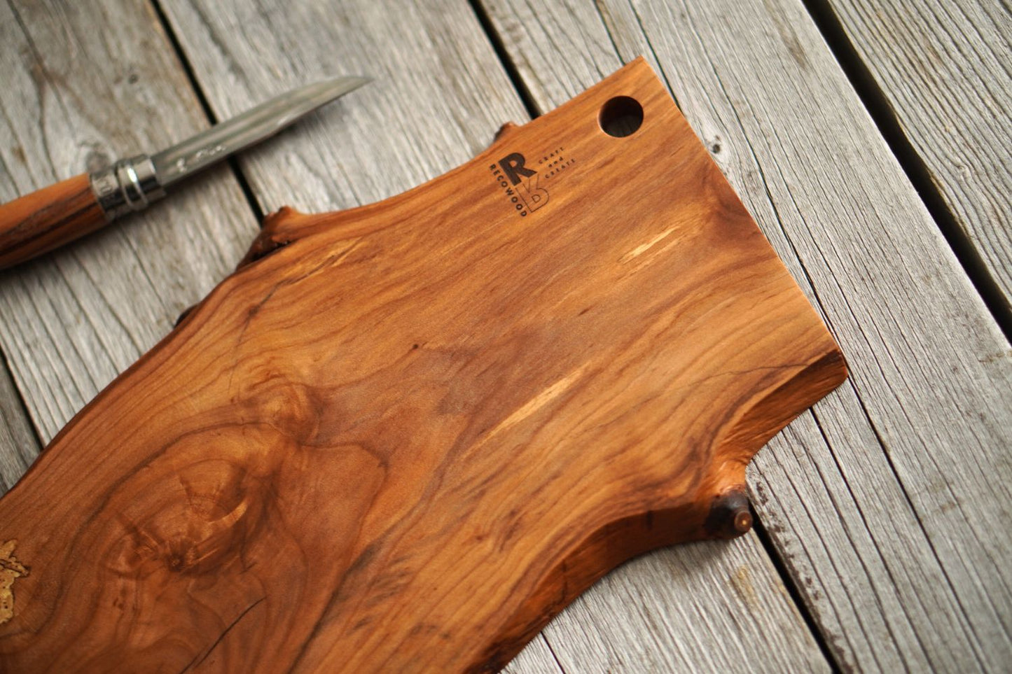 【Cutting Board】｜Apple Wood　[C1046]