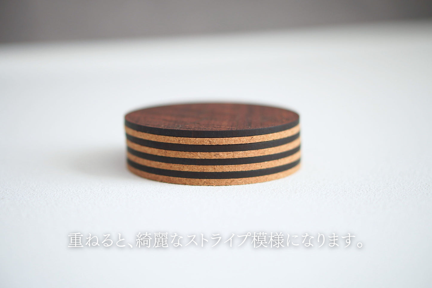 【Coaster】シティマップコースター｜Black Walnut