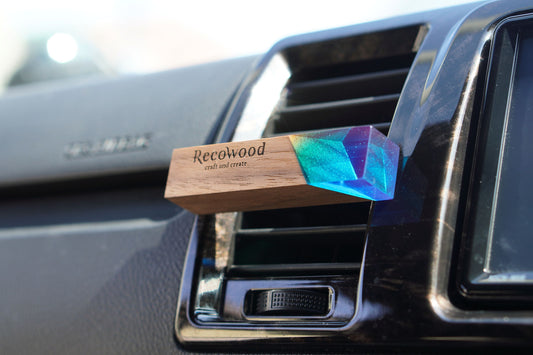 [Aroma Wood] Monolith Resin | Car diffuser (with fittings for air outlet)