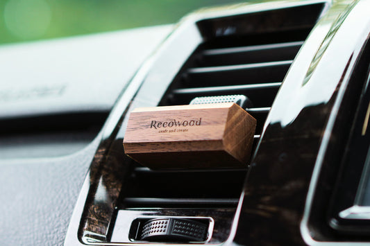 [Aroma Wood] Small Three Natural Woods for Car Diffuser (with Vent Clip)