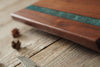 【Cutting Board】レジン｜持ち手付き｜Walnut　[C852]