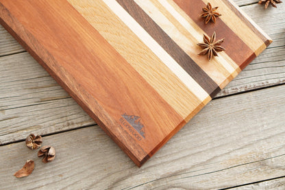 【Cutting Board】Stripe｜7 pieces wood　[C945~]