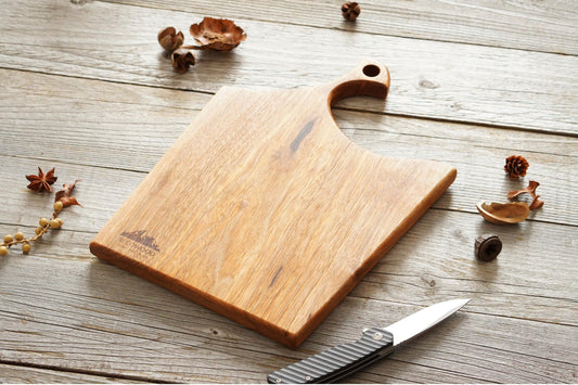 【Cutting Board】With Handle｜Japanese Walnut　[C637]