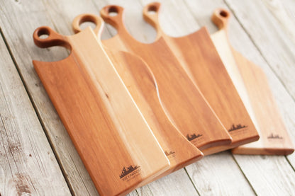 【Cutting Board】With Handle｜Birch　[C212~216]