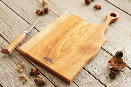 《Made to Order》【Cutting Board】With Handle｜Cherry　[C687]