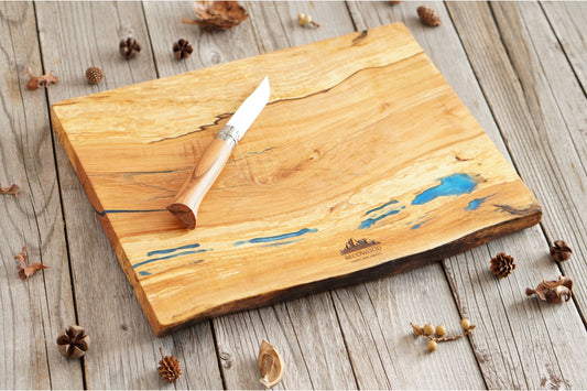 【Cutting Board】Resin｜Spalted Maple　[C321]