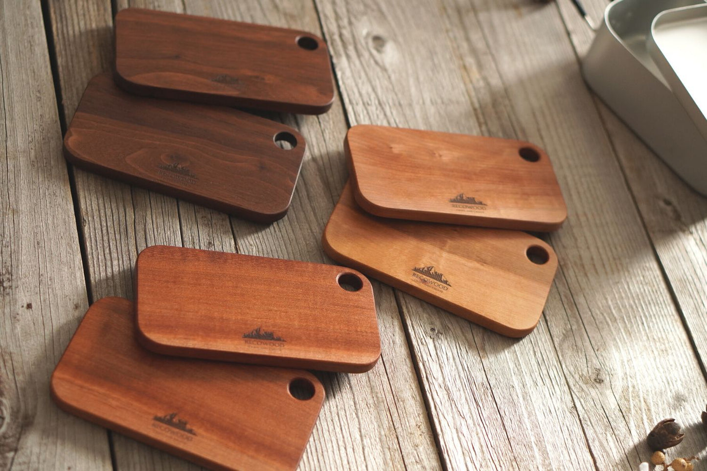 [Cutting Board] Grain ｜ 4pieces wood [C815]