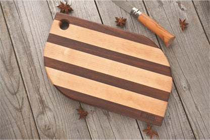 [Cutting Board] Stripe ｜ Walnut & Japanese Maple [C531 ~ 532]